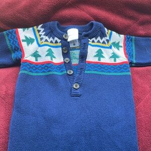 Hanna Anderson sweater romper